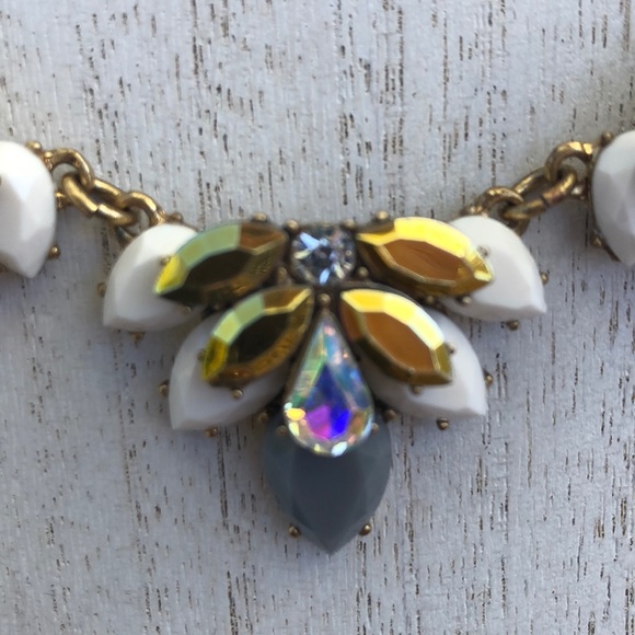 J Crew Statement Rhinestone Neclace - Picture 2 of 6